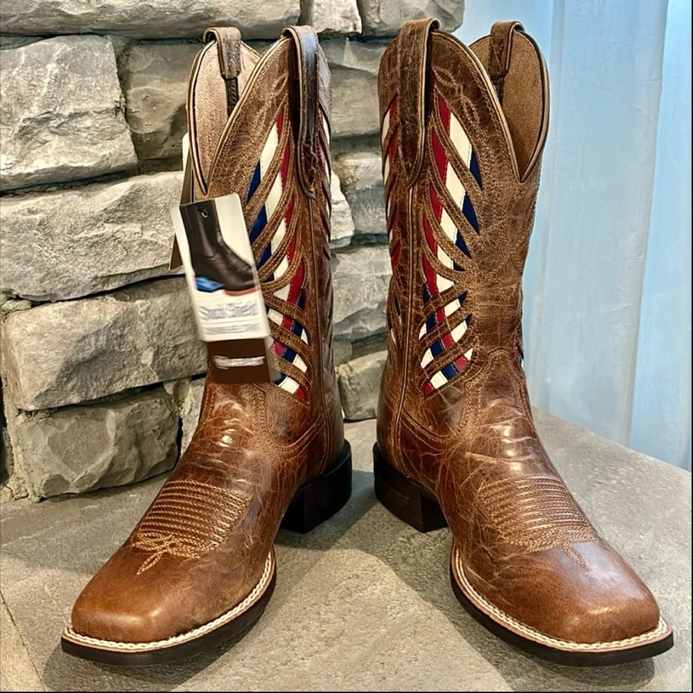 Ariat Longview Burlap Shock Shield & ATS technology,duratread sole,anti-fatigue - Picture 5 of 15